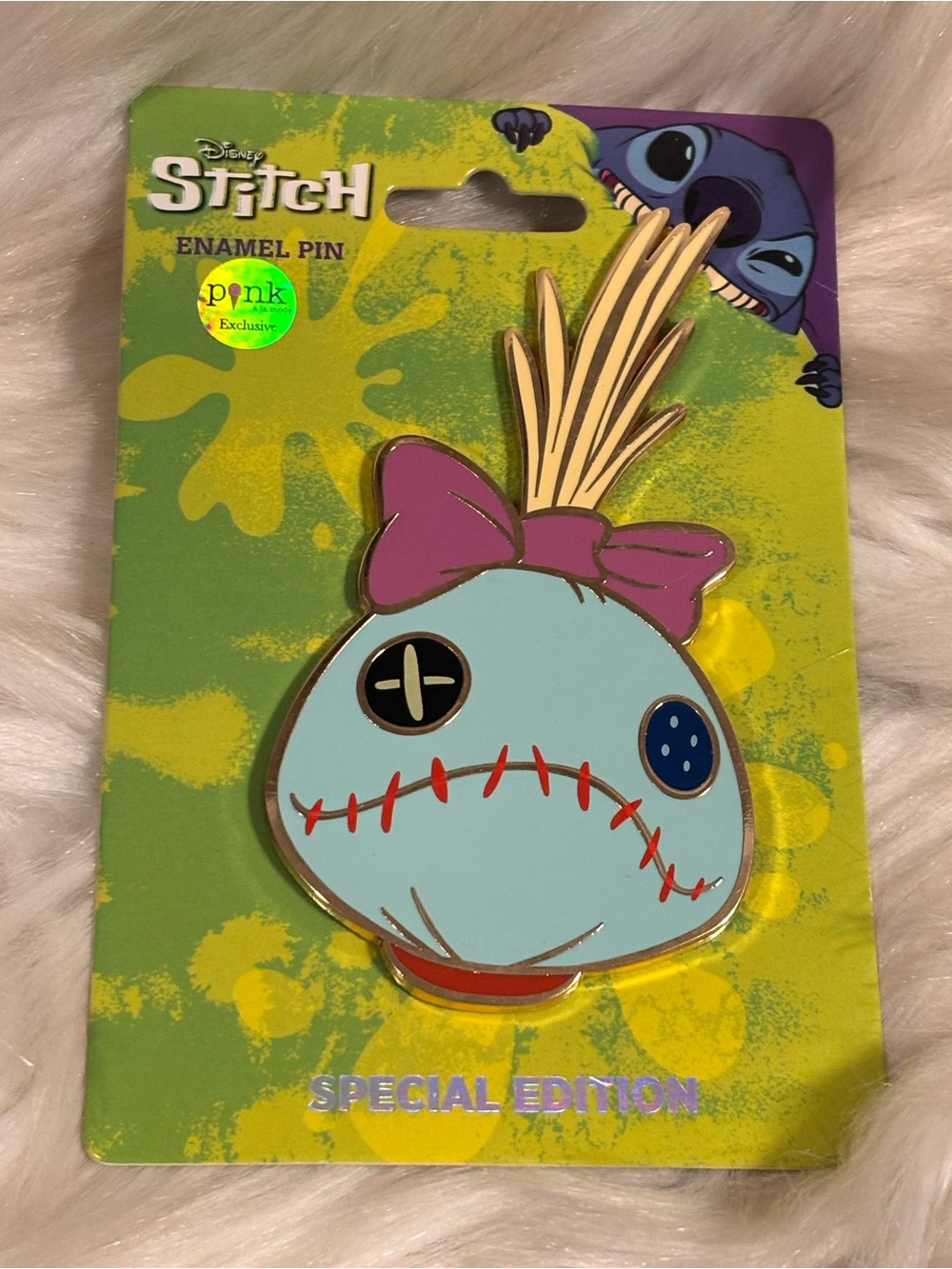 Disney Lilo And Stitch Scrump Portrait Series 3" Jumbo Pin LE300
